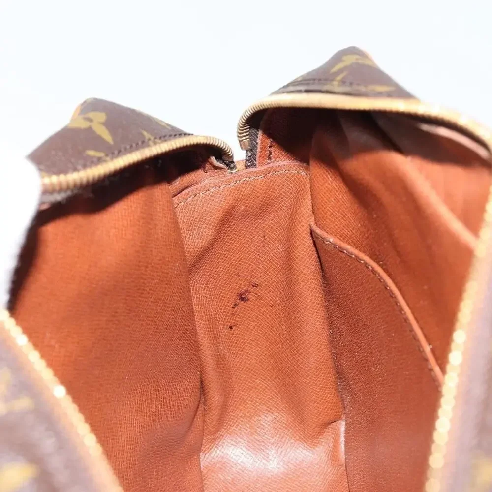 Louis Vuitton Monogram Compiegne 28 Clutch Bag Brown